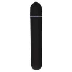 Вибропуля Bullet Vibrator Extra Long - 10,5 см., Цвет: черный, фото 