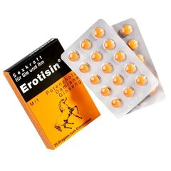 Средство для повышения сексуальной энергии Erotisin - 30 драже (430 мг.), фото 